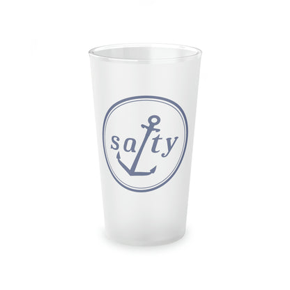 Salty™ Frosted Pint Glass, 16oz