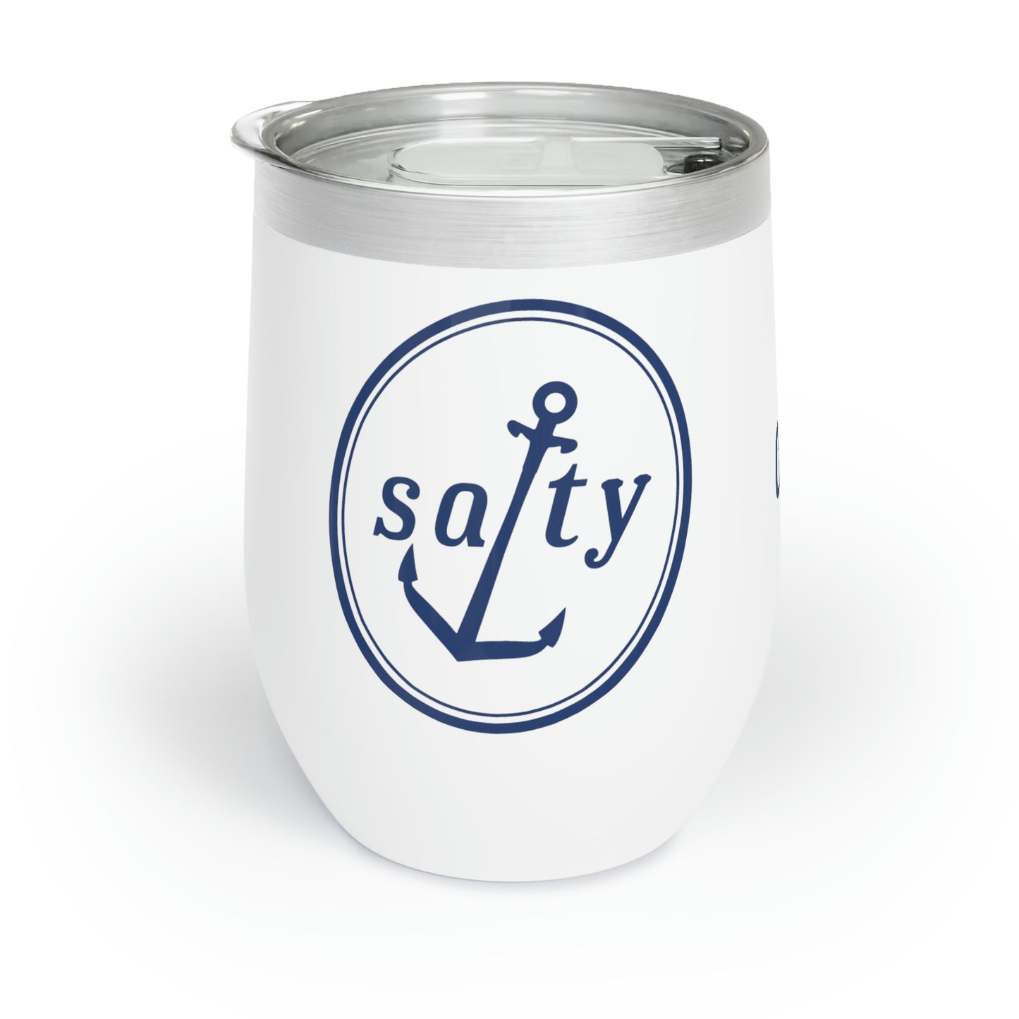 Salty™ Anchors Aweigh Wine Tumbler with Lid