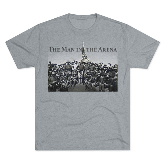 Man in the Arena Unisex Triblend Tee