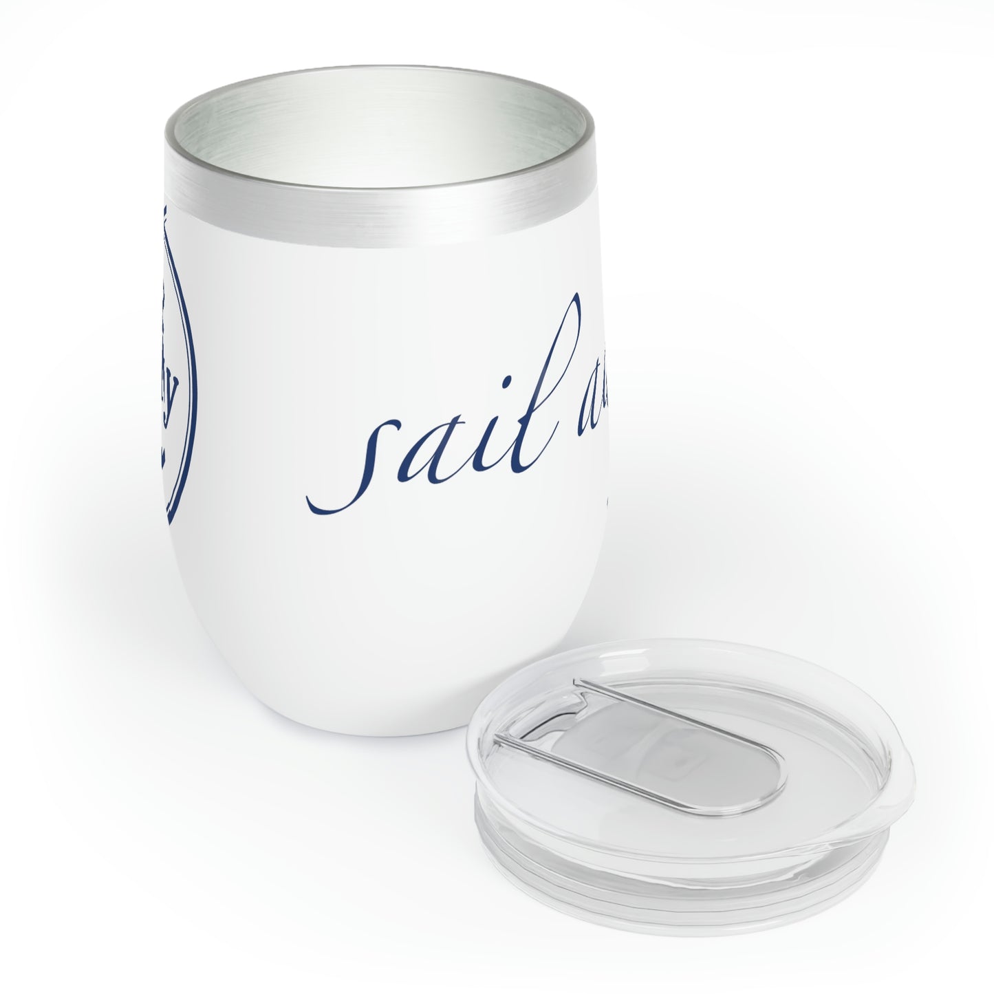 Salty™ Sail Away Wine Tumbler with Lid