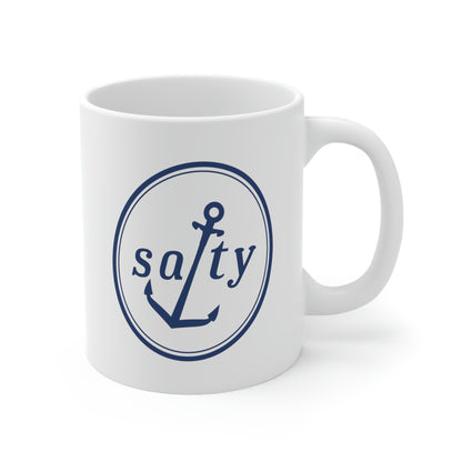 Salty™ Logo Ceramic 11oz Mug