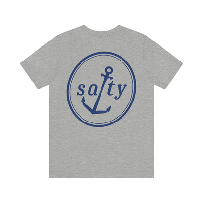 Salty™ Logo Unisex Crew Neck Tee